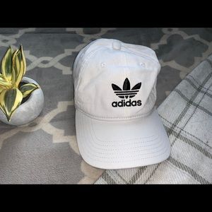 White Adidas Hat